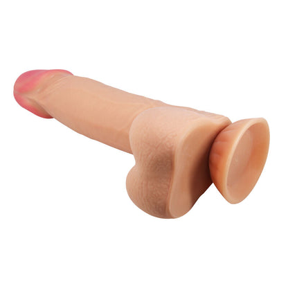 Pretty Love - Sliding Skin Series Realistic Dildo With Sliding Skin Suction Cup 21.8 Cm