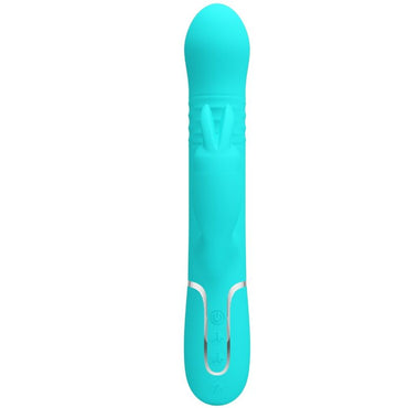 Pretty Love - Coale Rabbit Vibrator Pearls Aqua Green