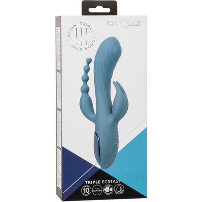 California Exotics - Vibrator Triple Ecstasy Grey