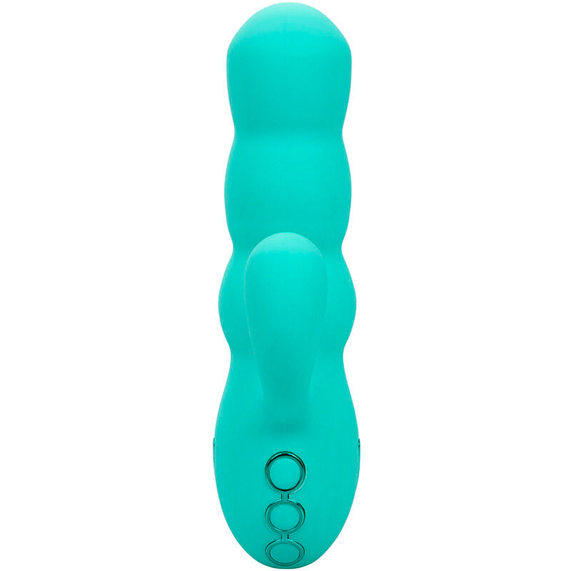 California Exotics - Del Mar Diva Vibrator Rabbir Aqua Green By California Dreaming