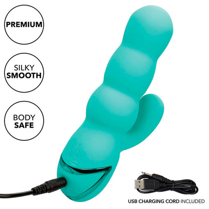 California Exotics - Del Mar Diva Vibrator Rabbir Aqua Green By California Dreaming