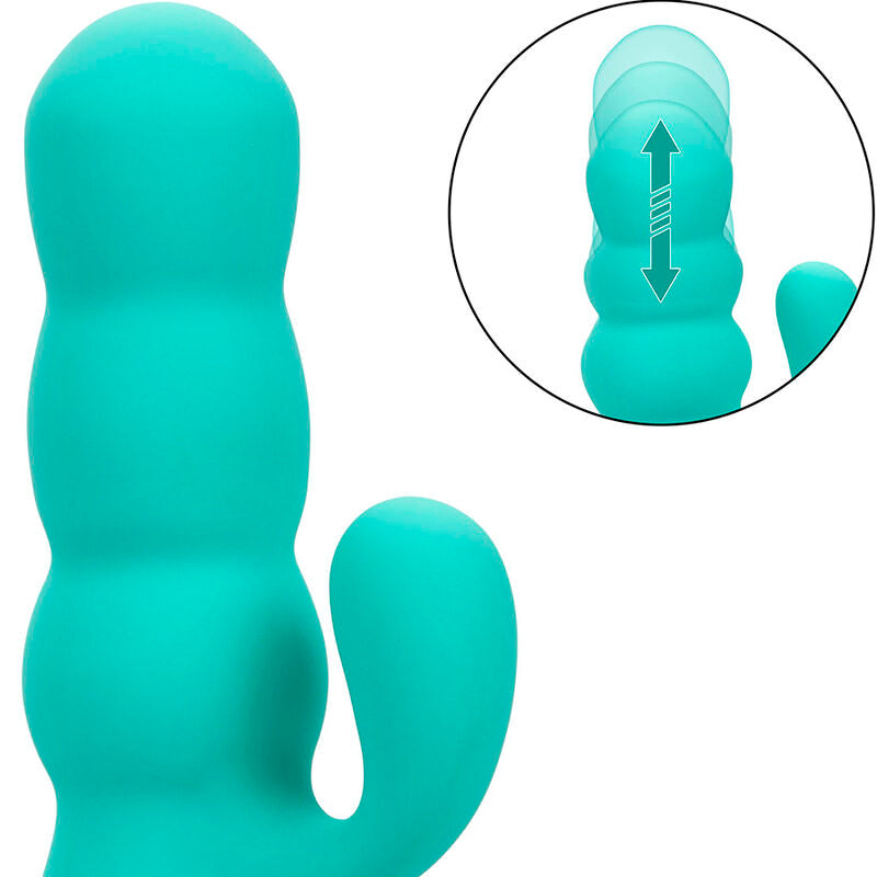 California Exotics - Del Mar Diva Vibrator Rabbir Aqua Green By California Dreaming