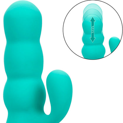 California Exotics - Del Mar Diva Vibrator Rabbir Aqua Green By California Dreaming