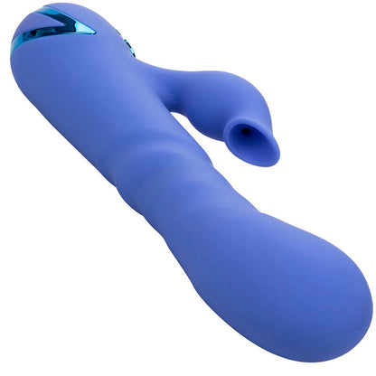 California Exotics - L.A Love Vibrator & Sucker Blue By California Dreaming