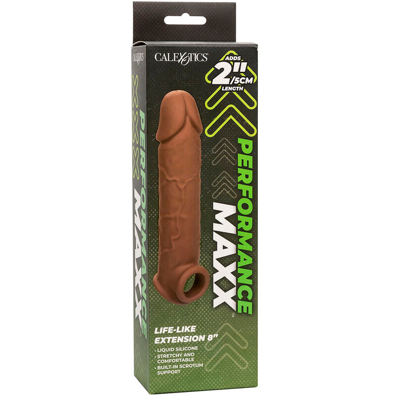 California Exotics - Performance Maxx Life-Like Extension 8 Brown Skin