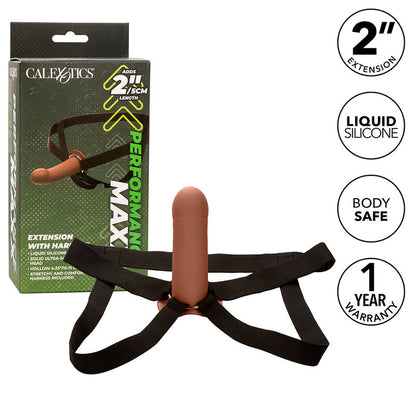 California Exotics - Performance Maxx Extension With Harness Brown Skin