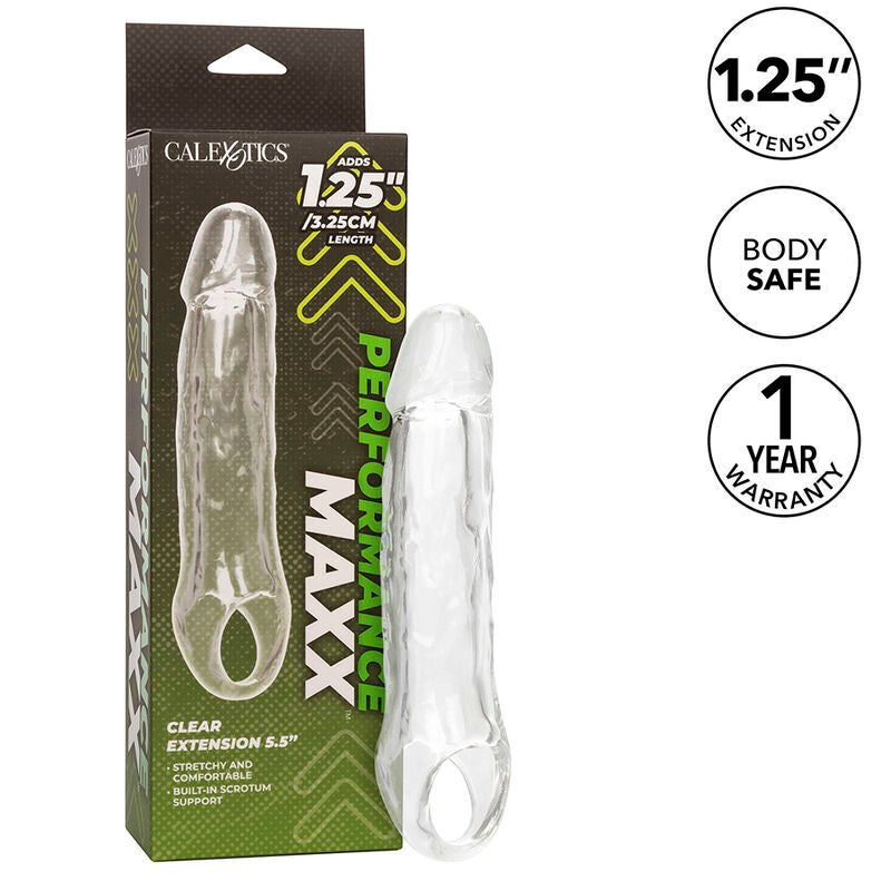 California Exotics - Performance Maxx Clear Extension 5,5 Transparent