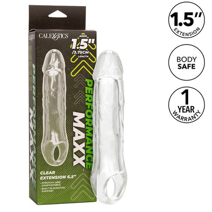 California Exotics - Performance Maxx Clear Extension 6,5 Transparent