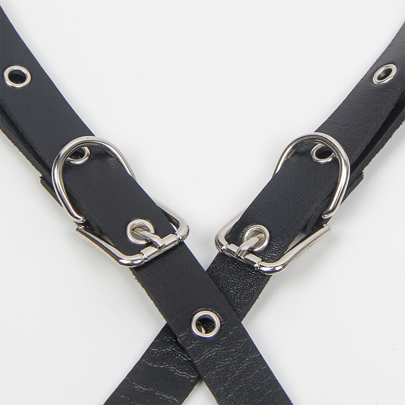 Subblime - Harness With Straps And Chaindetails One Size