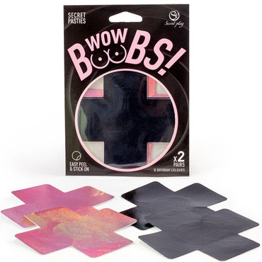 DelighToys - Secret Play – Wow Boobs! X Nipple Covers by DelighToys