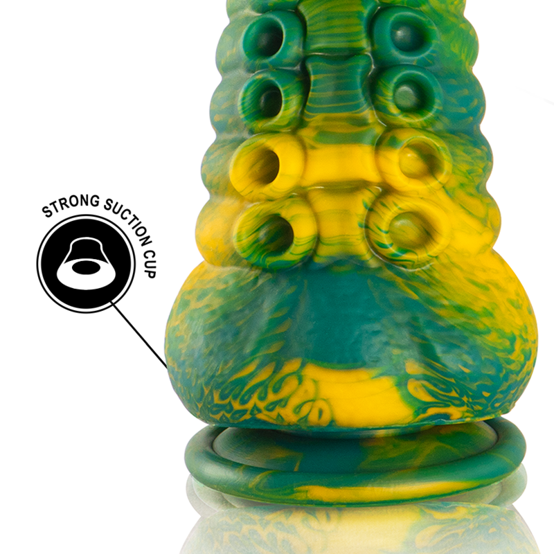 Epic - Cetus Green Tentacle Dildo Large Size