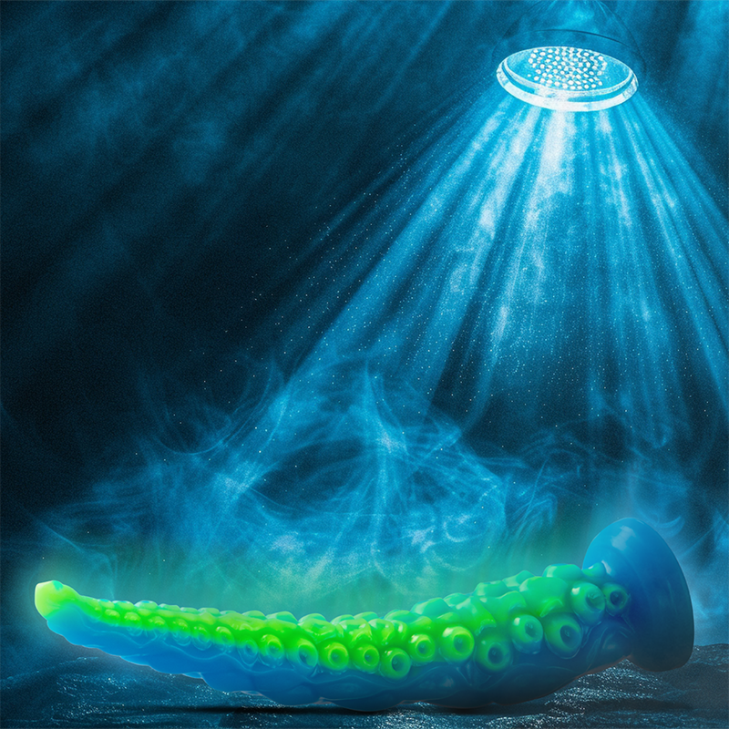 Epic - Scylla Fluorescent Thin Tentacle Dildo Large Size