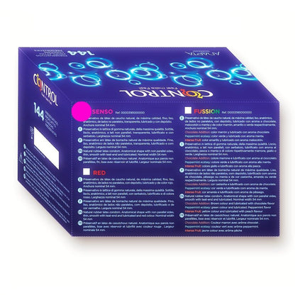 Control Adapta Senso Thin Latex Condoms – Condoms – 144 Pack – product photo 1