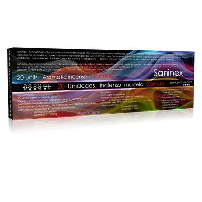 Saninex Fragance - Aromatic Incense Caricia 20 Sticks