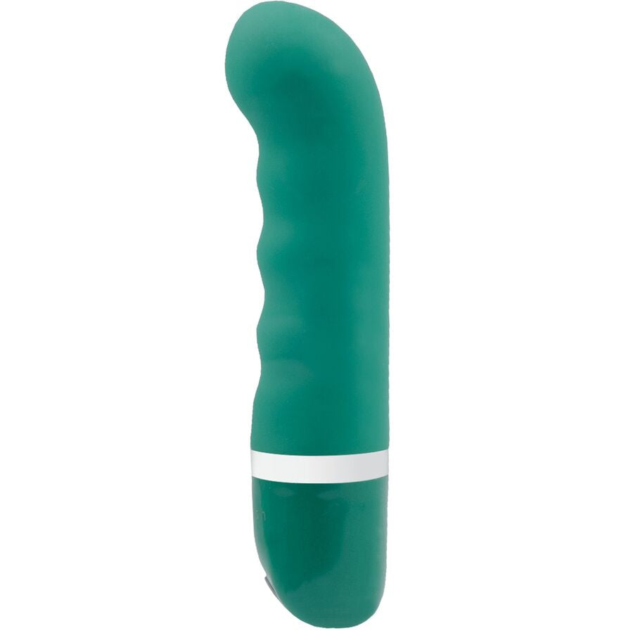 Experience intense pleasure with the B Swish Bdesired Deluxe Perla. Beaded shaft, 6 pulsating functions, waterproof, and hypoallergenic silicone for ultimate satisfaction.2