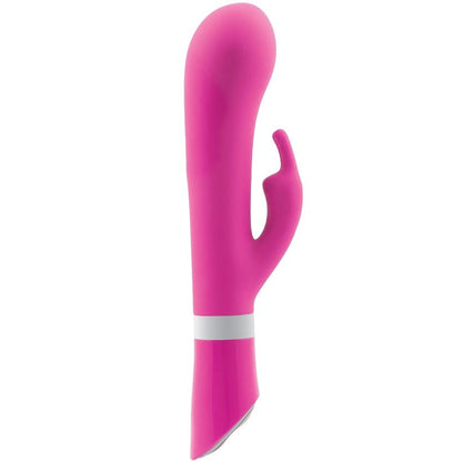 Experience dual pleasure with the Bwild Deluxe Bunny Rabbit Vibrator. 6 vibration modes, waterproof, body-safe silicone, and dual motors for intense stimulation.3