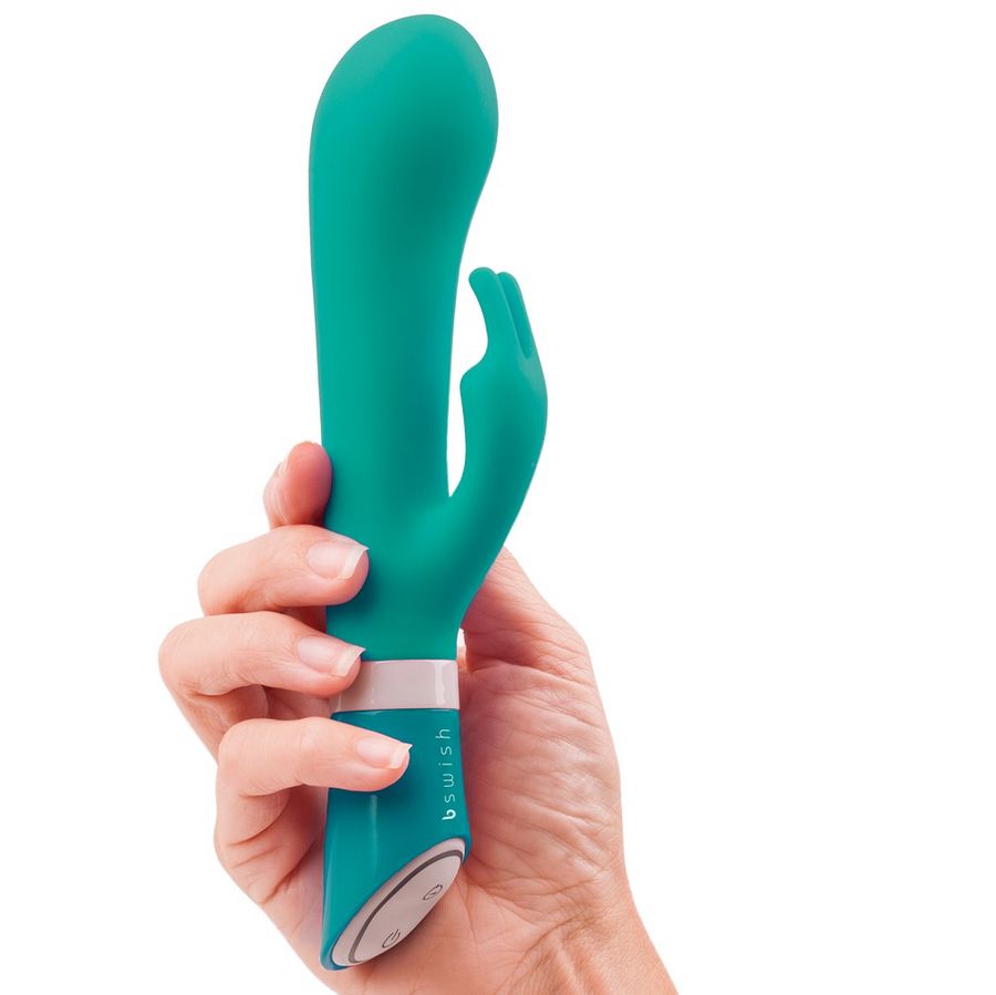 Experience dual pleasure with the Bwild Deluxe Bunny Rabbit Vibrator. 6 vibration modes, waterproof, body-safe silicone, and dual motors for intense stimulation.89