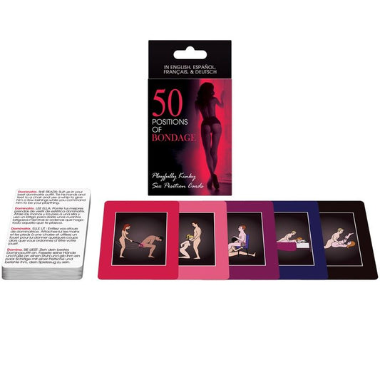 Kheper Games - 50 Positions Of Bondage Cards