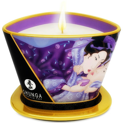 Shunga Mini Caress exotic fruits massage candle 30ml