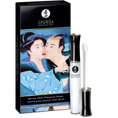 Shunga Divine Lip Gloss — Coconut Water