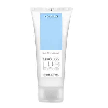 Mixgliss Natural water-based lubricant 70ml bottle