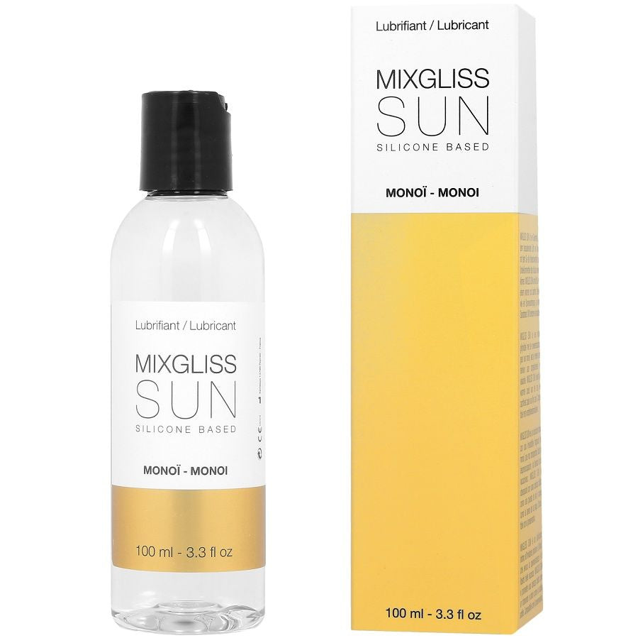 Mixgliss - Based Silicone Base Lubricant Aroma Monoi 100Ml