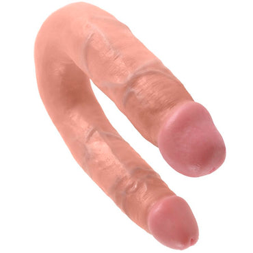 King Cock - U-Shaped Medium Double Trouble Flesh 13.9 Cm