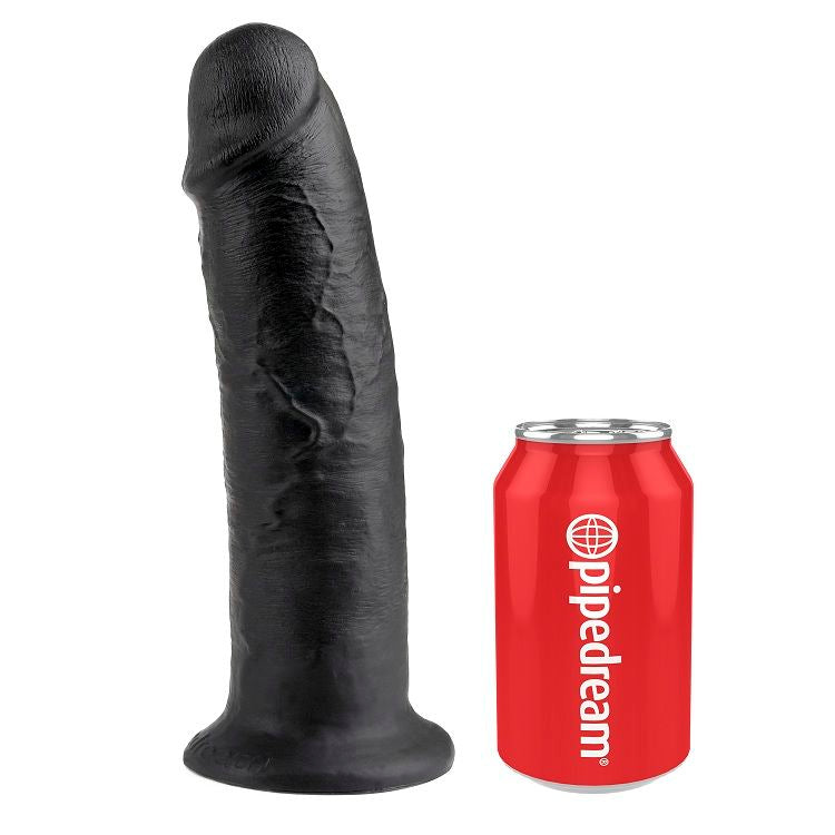 King Cock - 10 Dildo Black 25 Cm