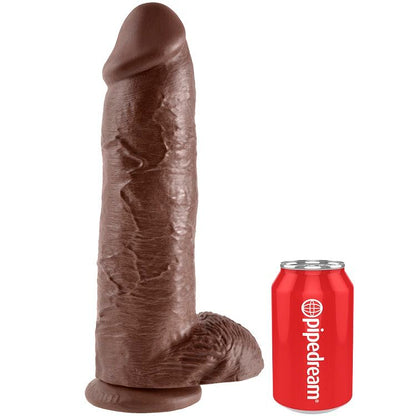 King Cock - 12 Dildo Brown With Balls 30.48 Cm