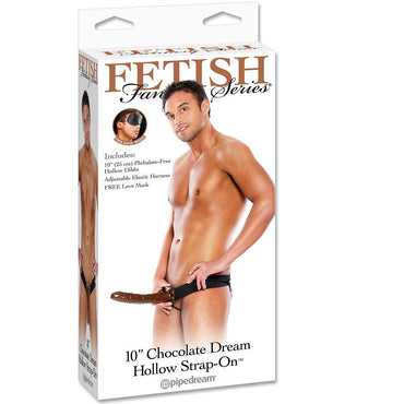 DelighToys - Strap-on – DelighToys Fetish Fantasy Series – Chocolate Dream Hollow Strap – On