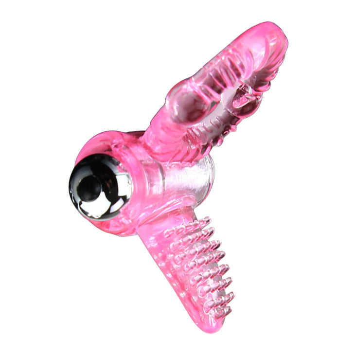 Baile - Sweet Abs 10 Rhythms Ring Pink Vibrator Penis Ring