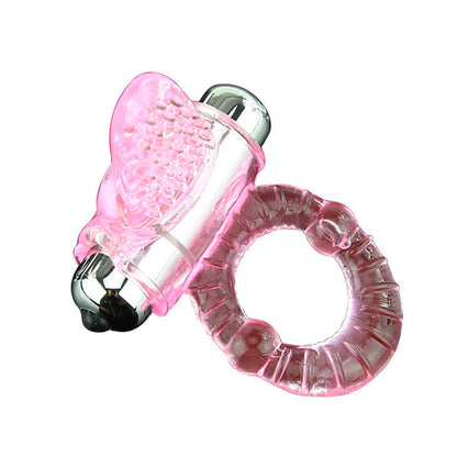 Baile - Sweet Abs 10 Rhythms Ring Pink Vibrator Penis Ring