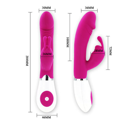 Pretty Love - Flirtation Vibrator With Rabbit Gene