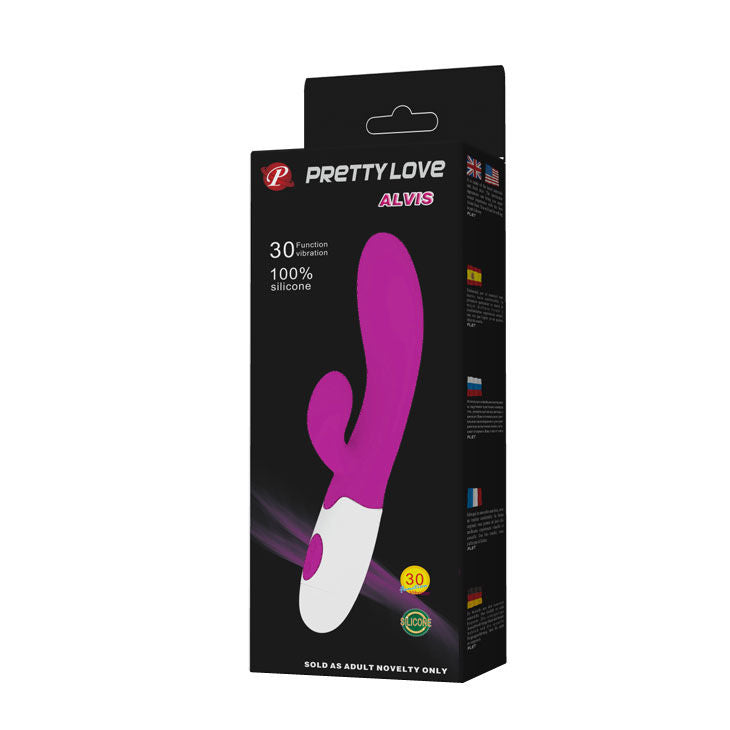 Pretty Love - Flirtation Alvis Vibrator With Clitoris Stimulator