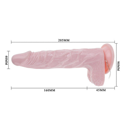 Baile - Super Rota Dong Realistic Dildo 20.5 Cm