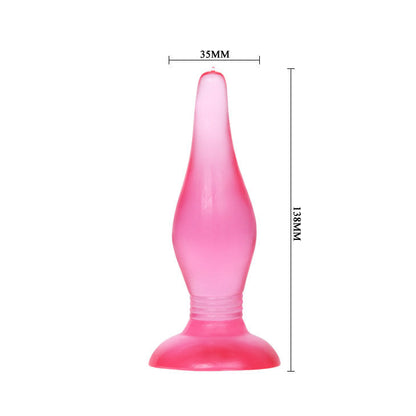 Baile - Lilac Soft Touch Anal Plug 14.2 Cm