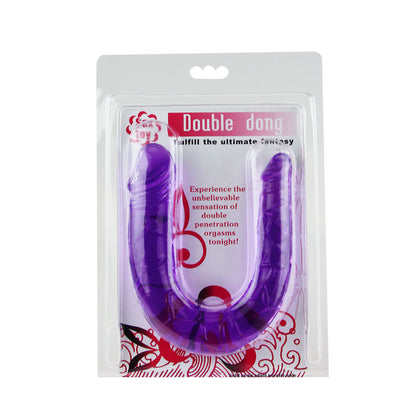 Enjoy dual stimulation with Baile Double Dong Dildo. Compact, textured, and travel-friendly. Ships UK & EU. Order now for versatile pleasure!9