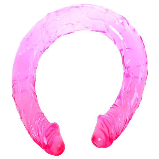 Baile - Pink Double Dong 44.5 Cm