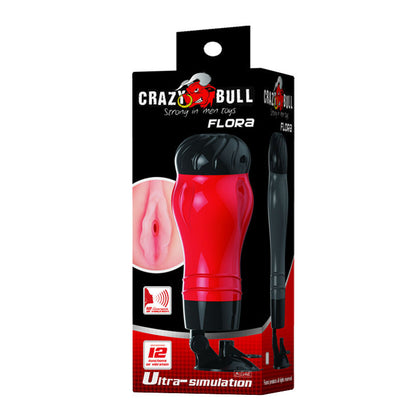 Crazy Bull - Flora Vagina With Voice Masturbator Base