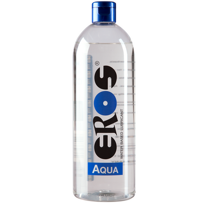 Eros Aqua Dense lubricant bottle side view