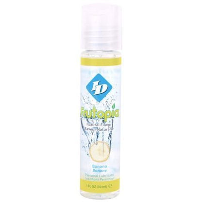 Id Frutopia banana flavoured lubricant bottle