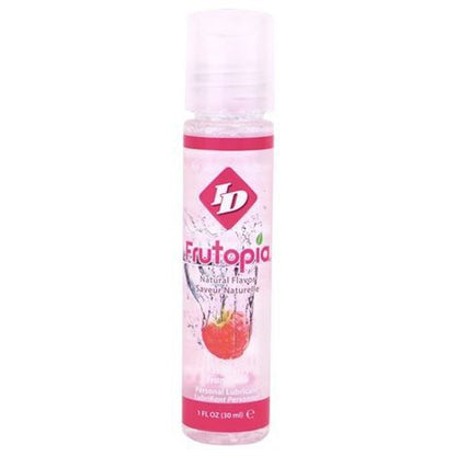 Id Frutopia raspberry flavoured lubricant bottle