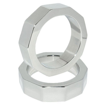 Metal Hard Stainless Steel Nut Cock Ring for Penis and Testicles – Cock Rings – 50MM – product photo 2