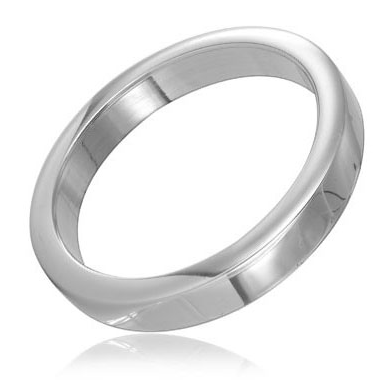 Metal Hard Fat Surgical Steel Cock Ring – Cock Rings – 45 mm – product photo 3