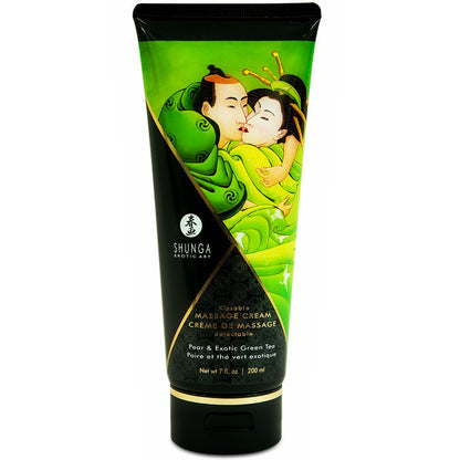 Shunga Massage Cream 200 ml — Pear Green Tea
