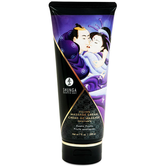 Shunga - Exotic Fruits Massage Cream 200 Ml