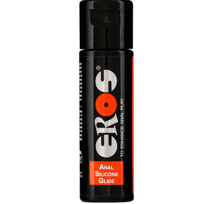 Eros Anal Silicone Glide silicone lubricant packaging detail