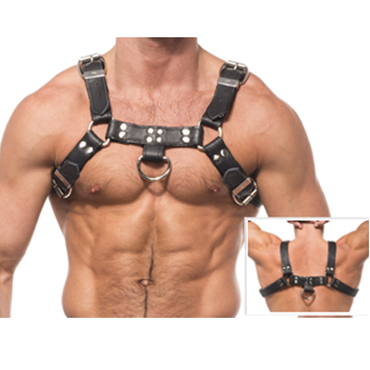 LEATHER BODY - Chain Harness III by DelighToys