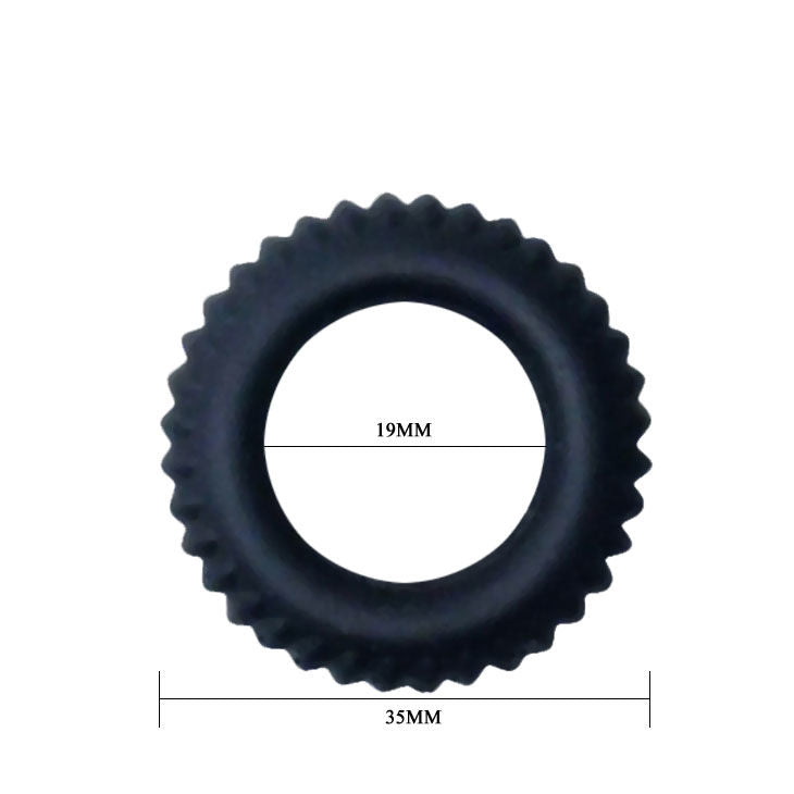 Baile - Titan Cockring Black 1.9 Cm