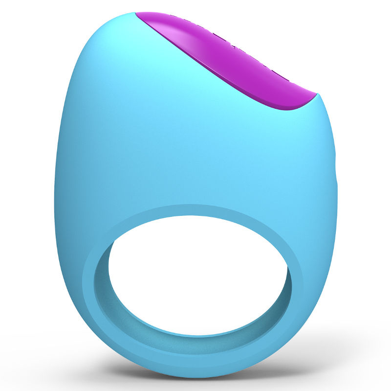 Lelo - Picobong Remoji Lifeguard Vibrating Ring App Lifeguard Blue